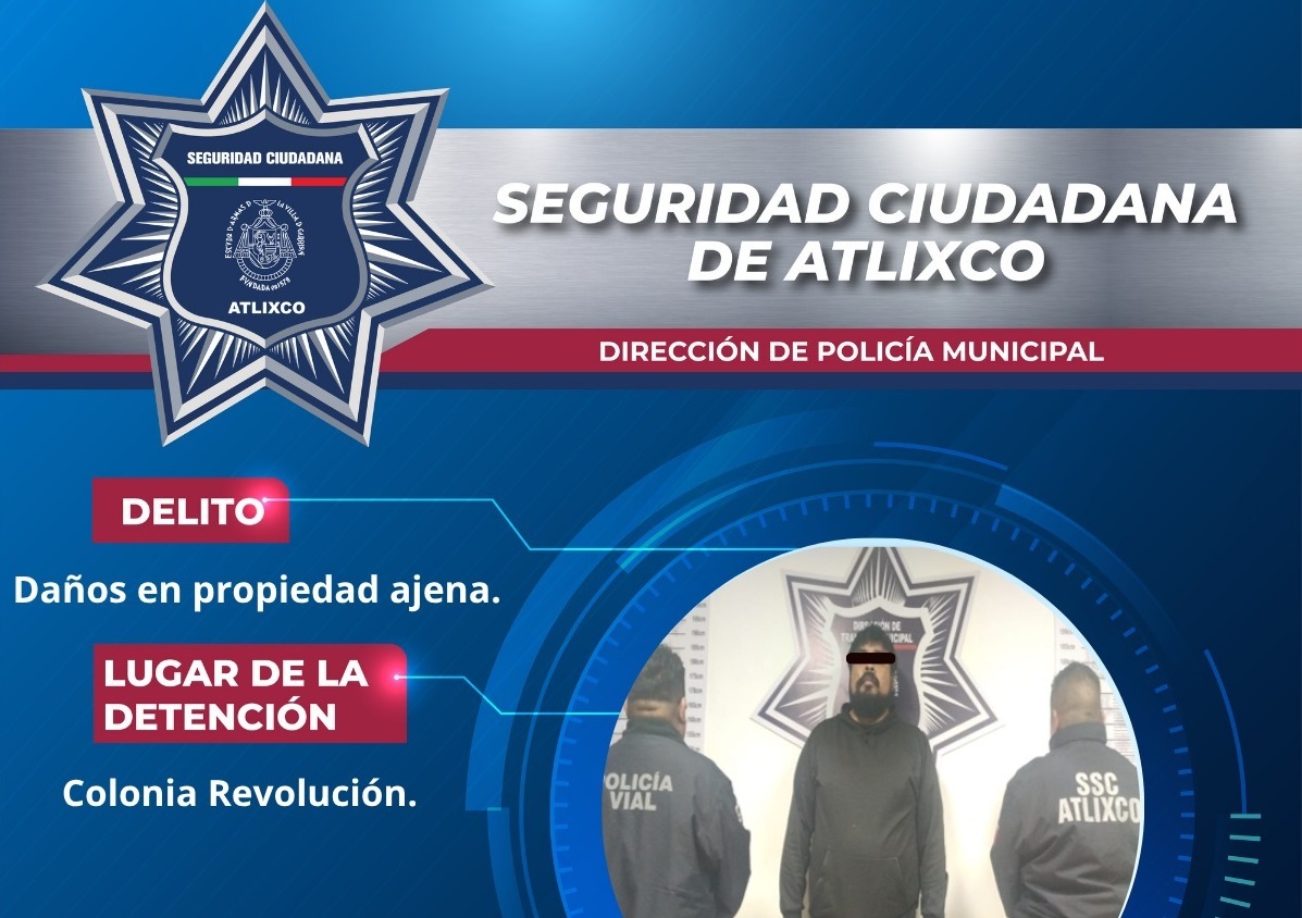 Conductor en estado inconveniente, detenido tras accidente