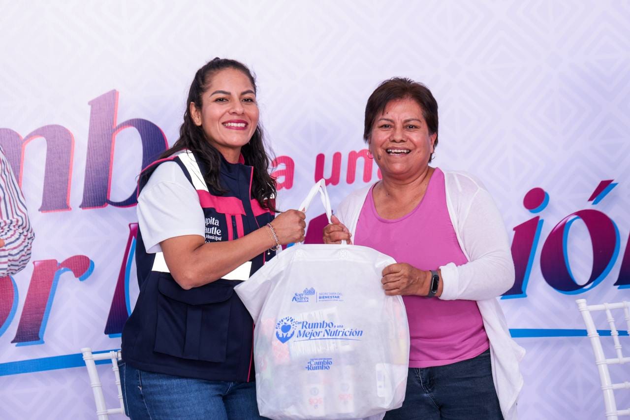 Continúa San Andrés Cholula la entrega de apoyos alimentarios