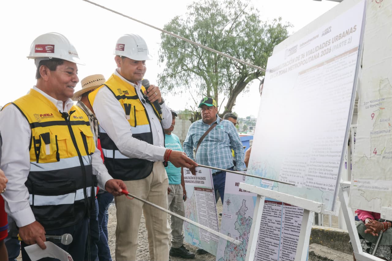 Gobierno estatal rehabilita vialidades en la capital