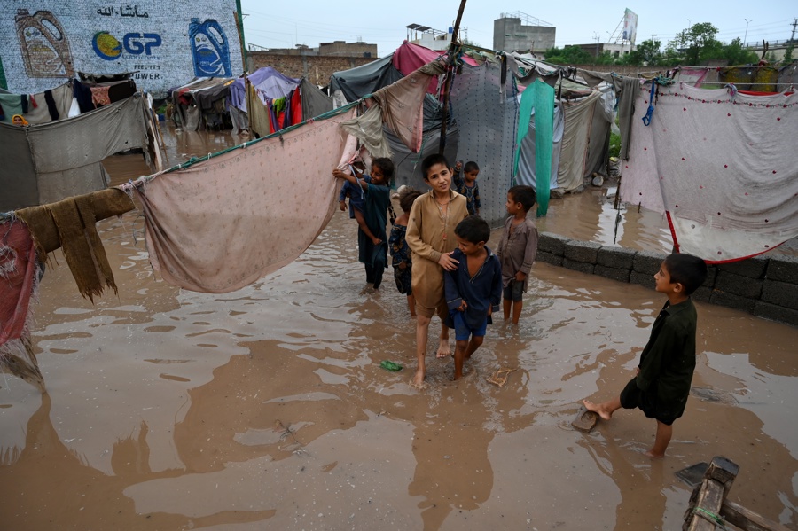 Al menos 23 muertos y 55 heridos en Pakistán por las lluvias