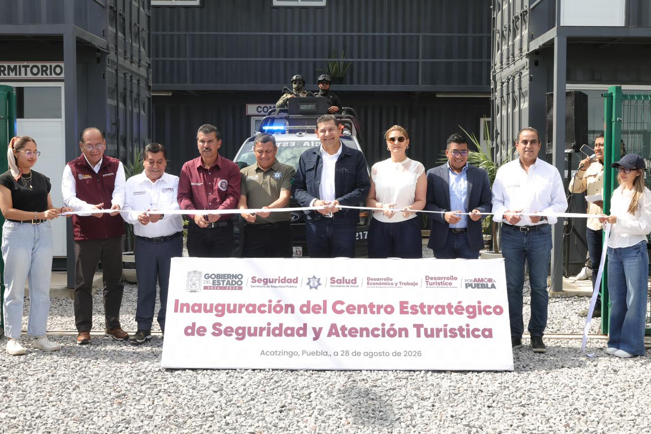 Promueve estado seguridad regional con infraestructura inteligente