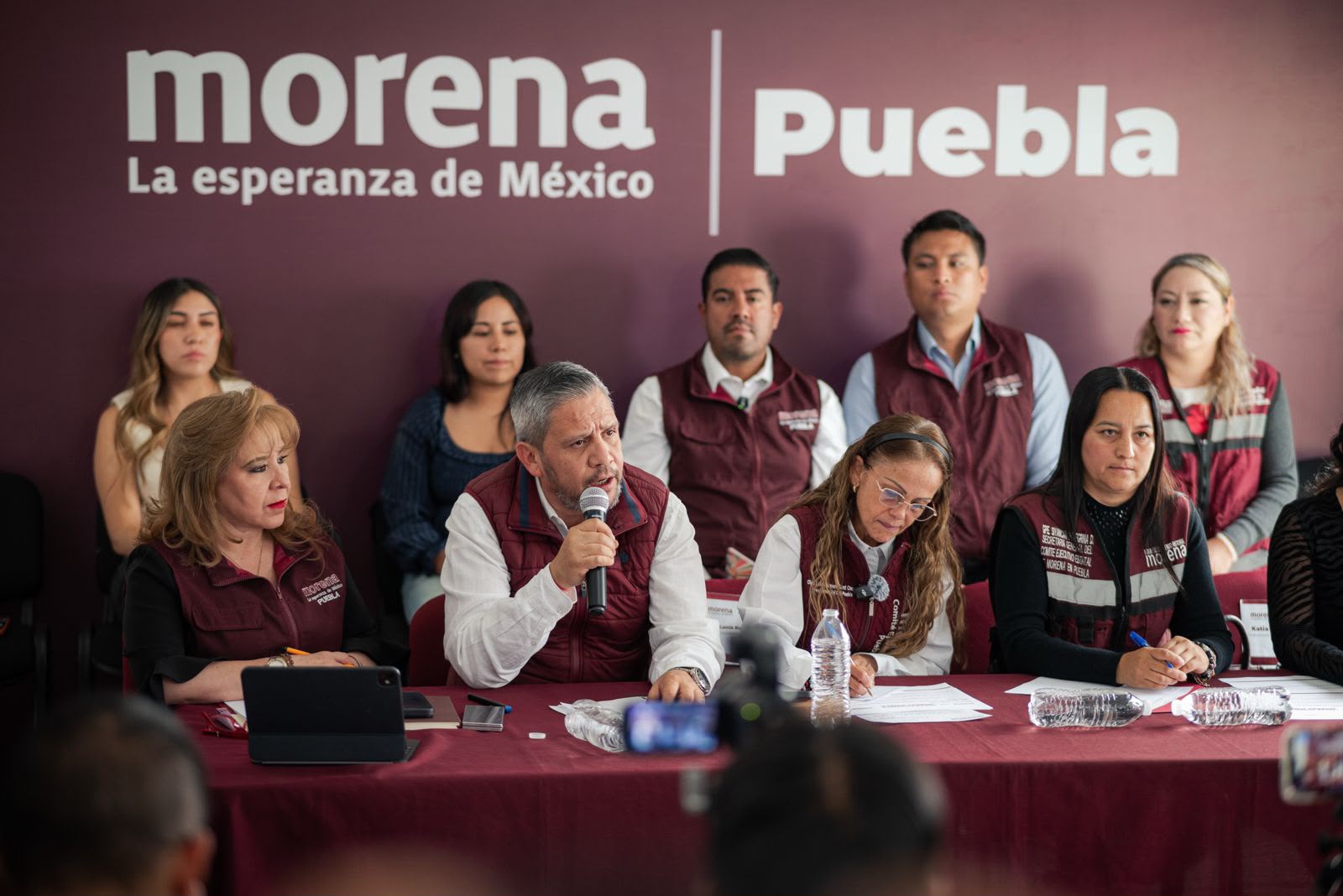 Morena no encubre a nadie ante detenciones o procesos de funcionarios públicos en Puebla: Alfonso Bermúdez
