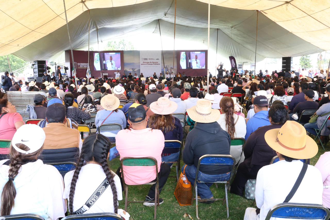 Gobierno del estado transforma con apoyo al campo