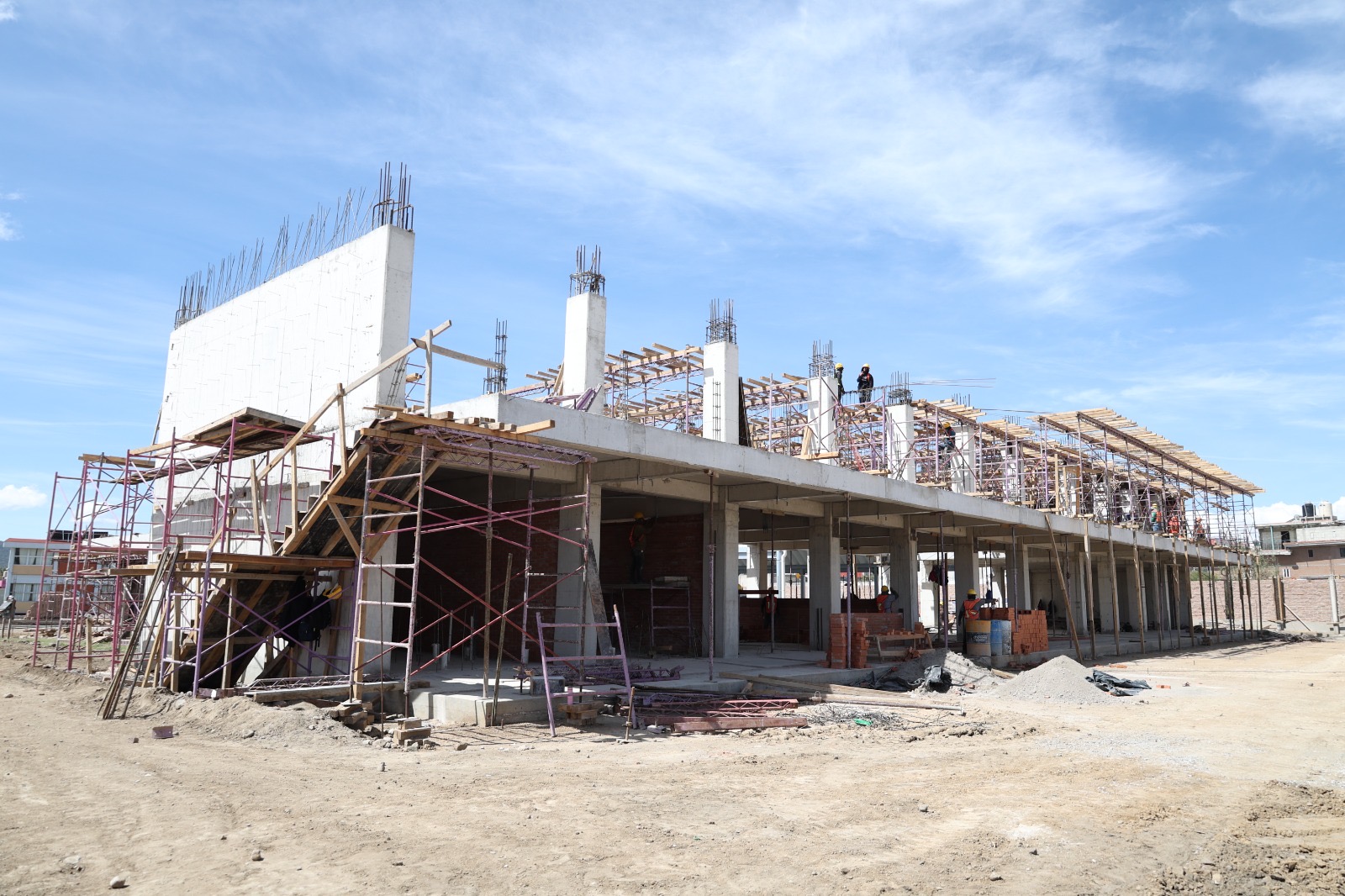 Socializa CAPCEE obras de infraestructura educativa en Amozoc