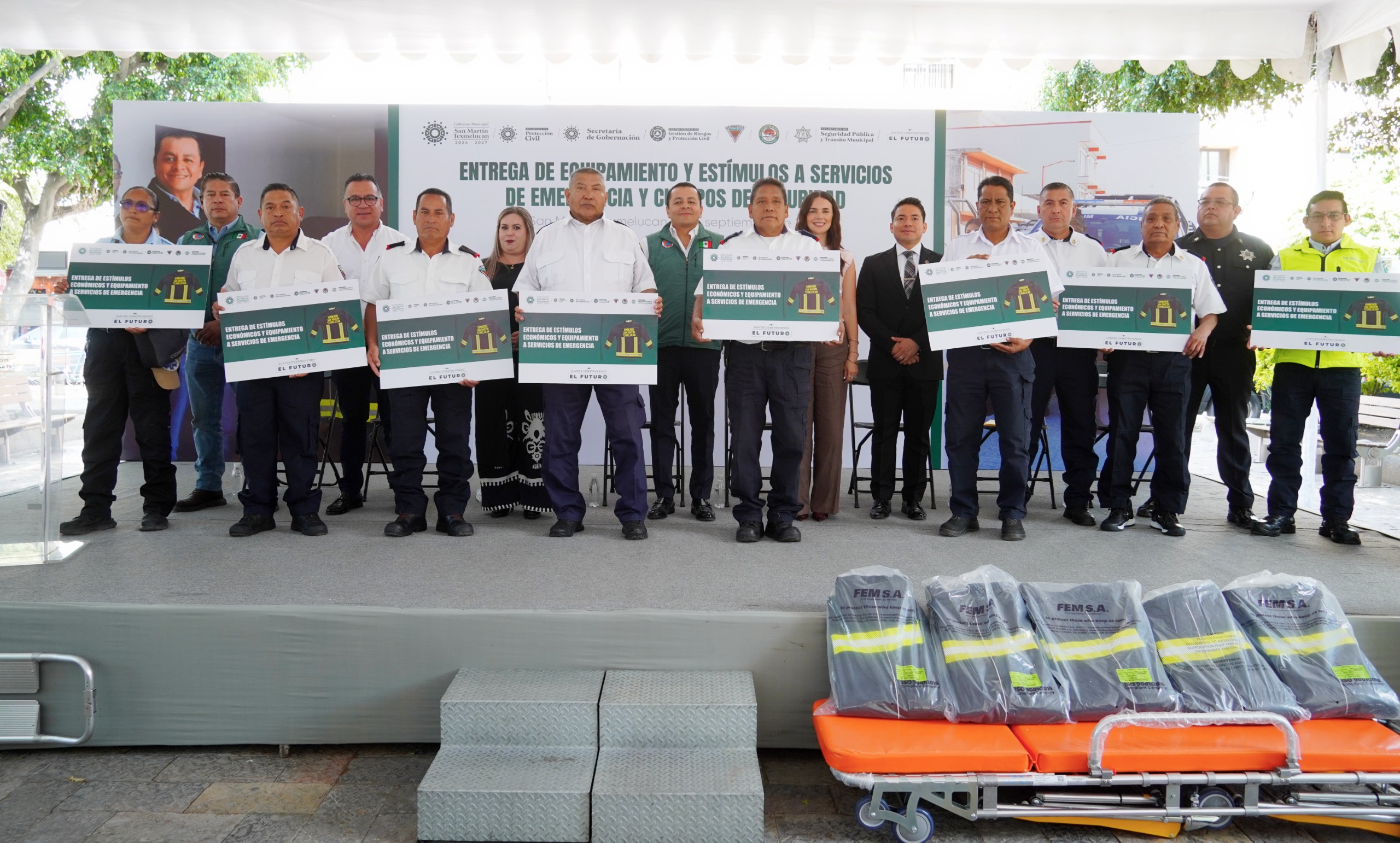 Juan Manuel Alonso fortalece seguridad y cuerpos de emergencia