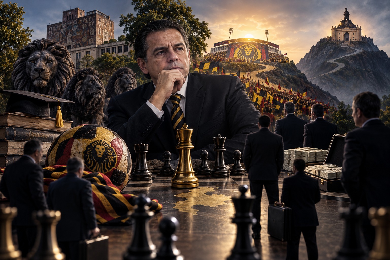 El “CONE” que se formó entre viejos leones negros
