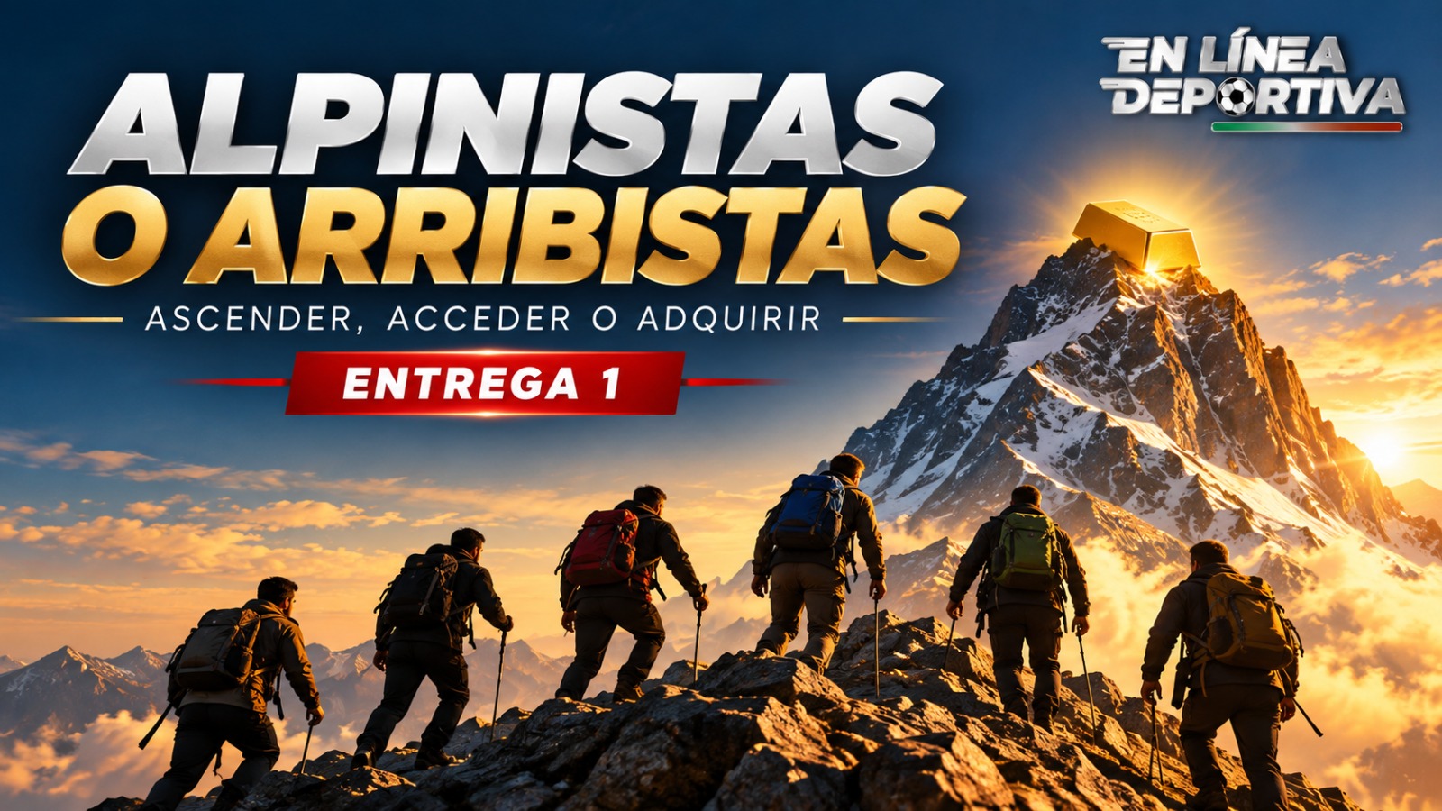 ALPINISTAS O ARRIBISTAS