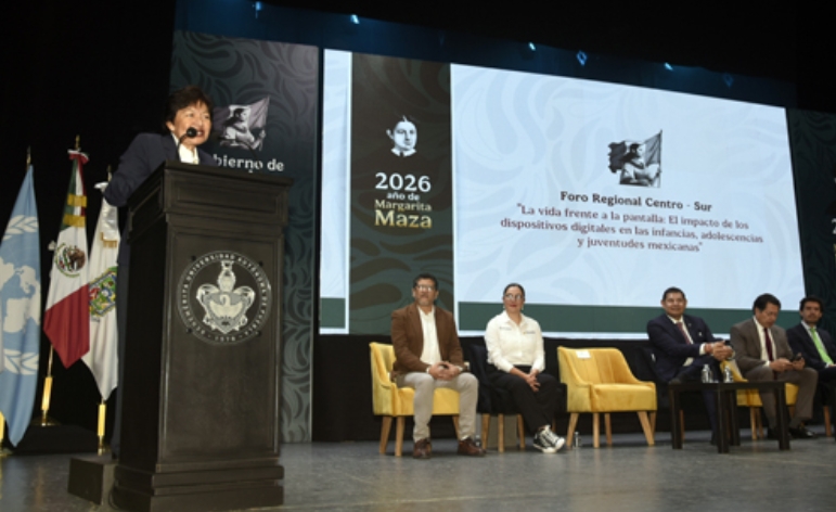 Analizan impacto de dispositivos digitales en niños y jóvenes