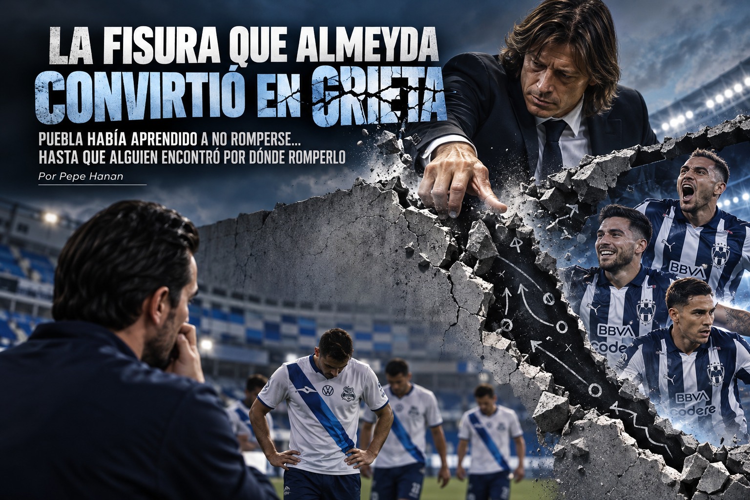 LA FISURA QUE ALMEYDA CONVIRTIÓ EN GRIETA