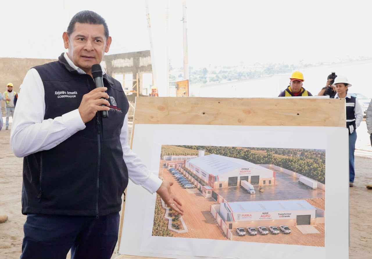 Armenta apuesta por diversificar la economía de Puebla